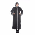 Qualidade Premium poliéster maxi tamanho mulheres quimono muçulmano dubai abaya dress